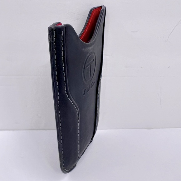 TUMI T-TECH, LARIAT GUSSETED CARD CASE, LEATHER, BROWN COLOR - Picture 6 of 8